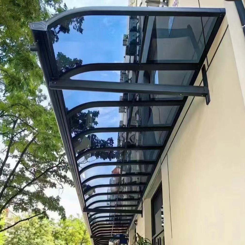 铝合金雨棚车棚长城瓦批发厂家