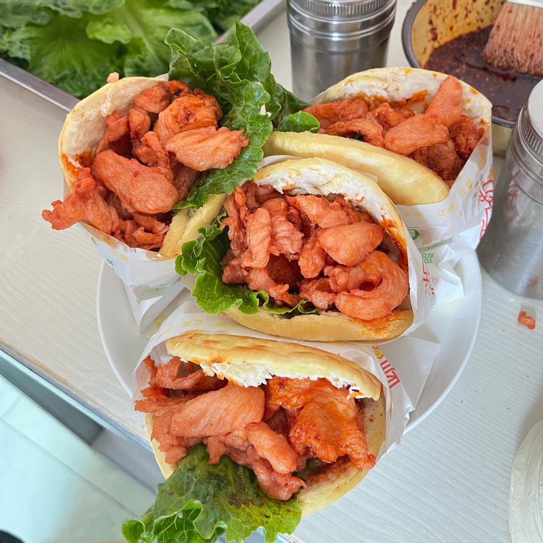 里脊肉饼香酥鸡柳卷饼咖喱鸡肉饼腌料批发