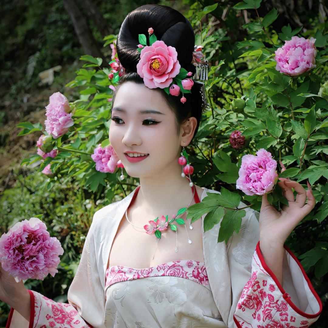 蓝莓手作·头花