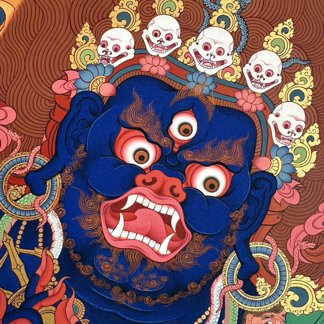 热贡小唐卡才让绘画师