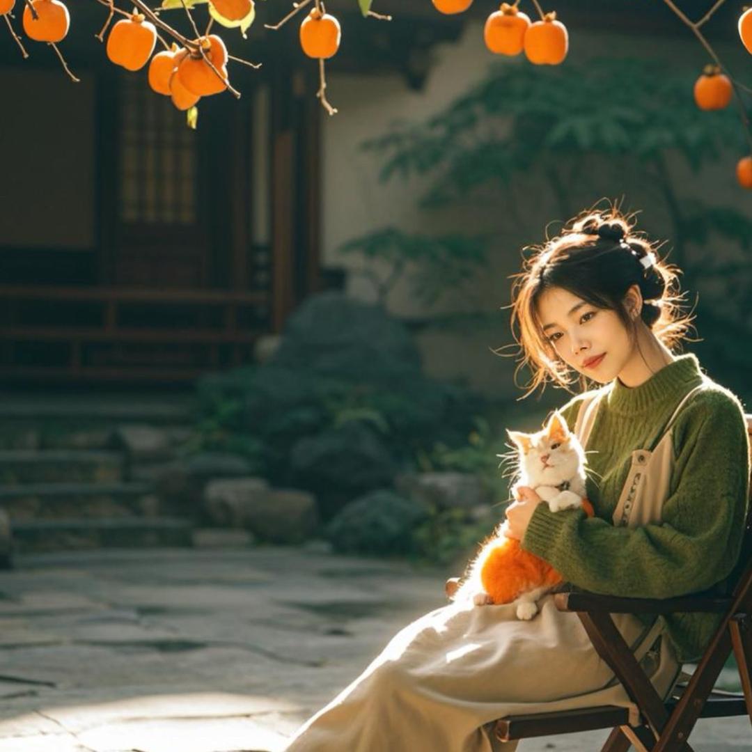 水晶冰蓝色的猫猫