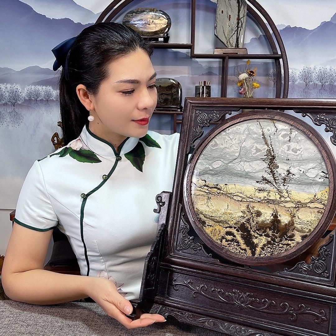 涛姐奇石根雕