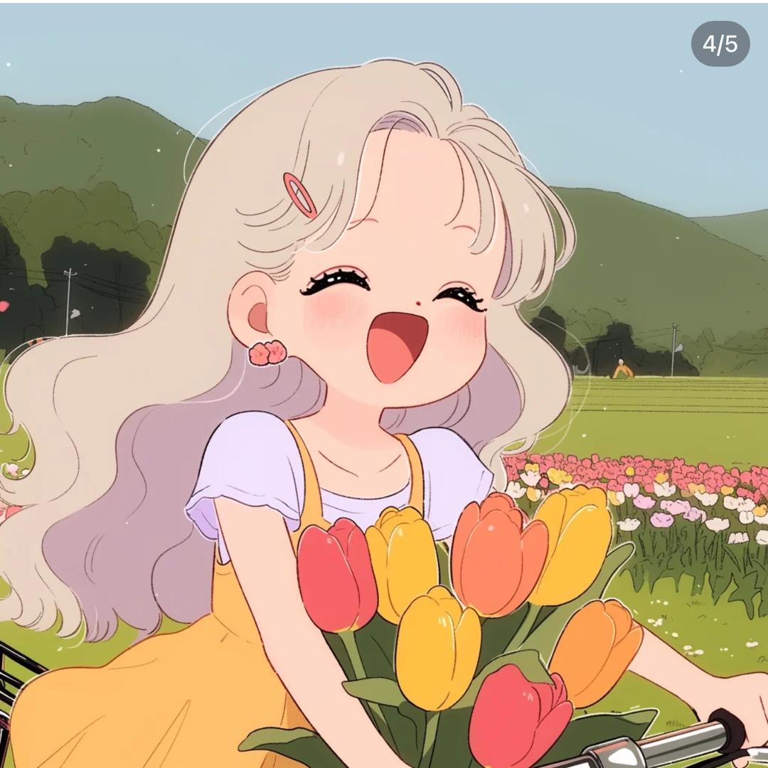 粉红花💕