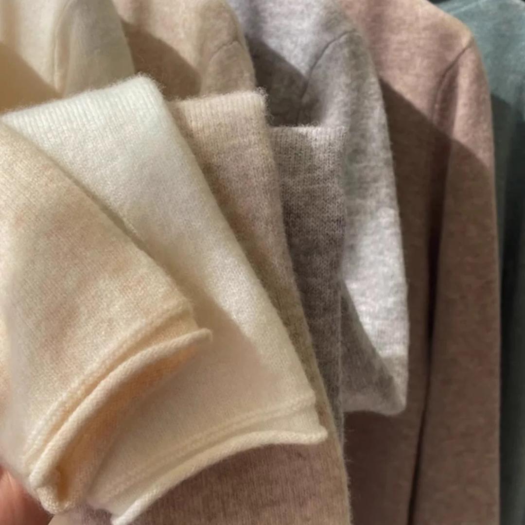 拼搏的高端羊绒衫