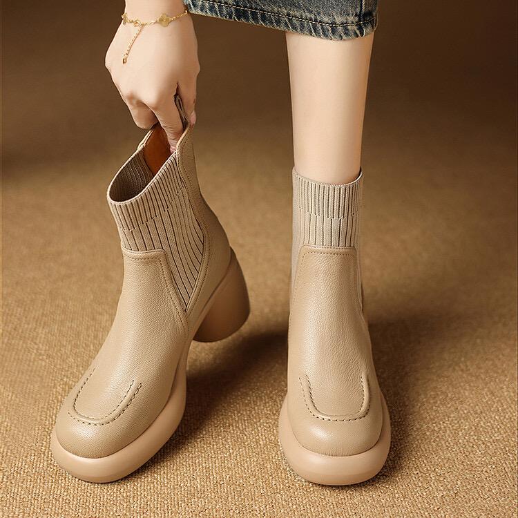 简丹手工女鞋
