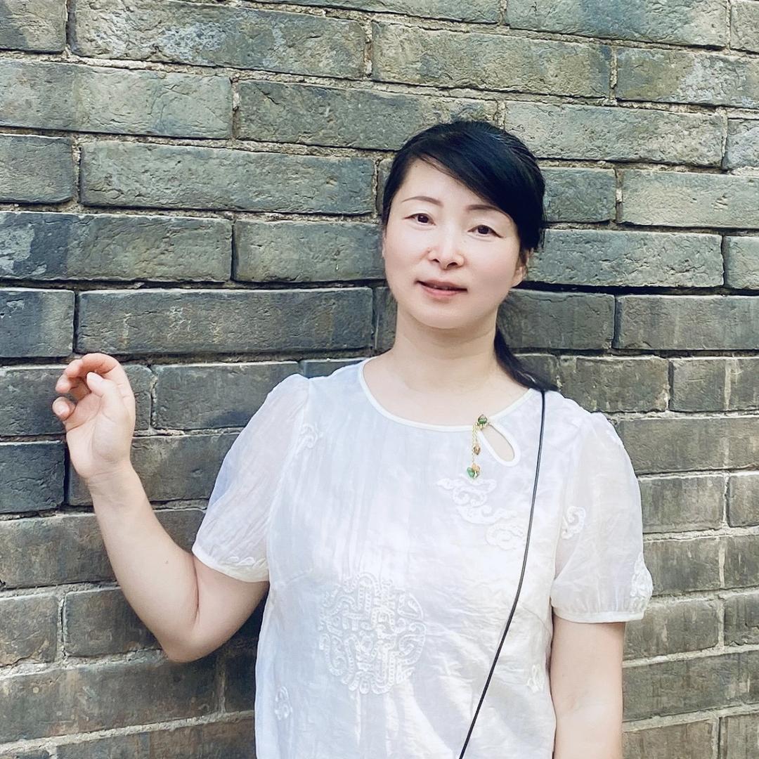 韫玉仕女册页临摹卡小店一擅画山水仕女花鸟