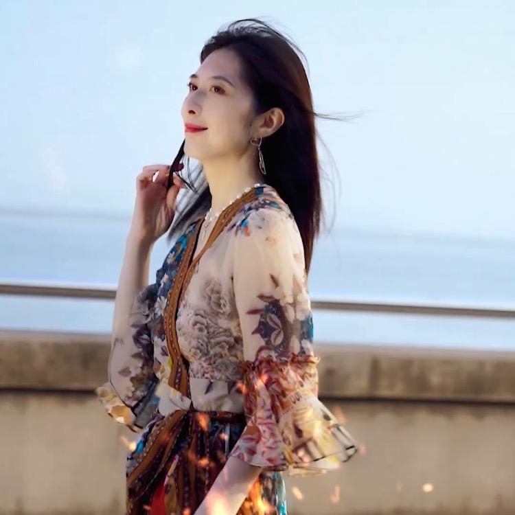 胭妤连衣裙直播间