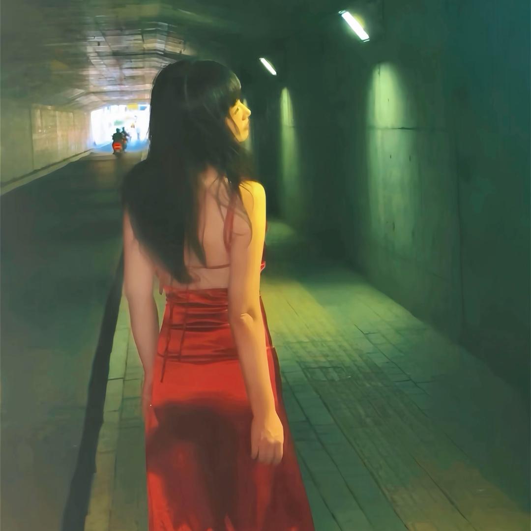 日落.