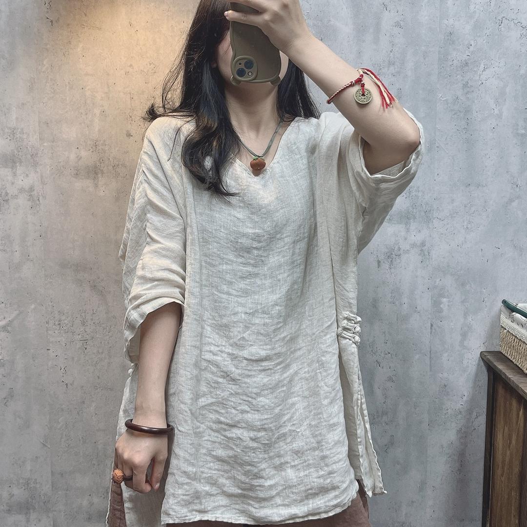 爱麻吖棉麻炒色服饰
