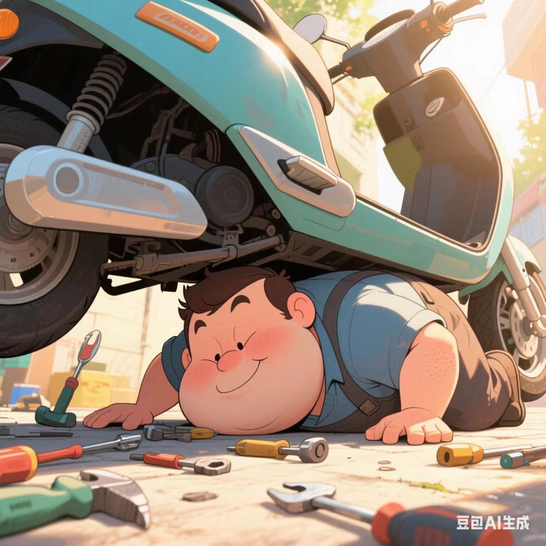 小胖哥修车