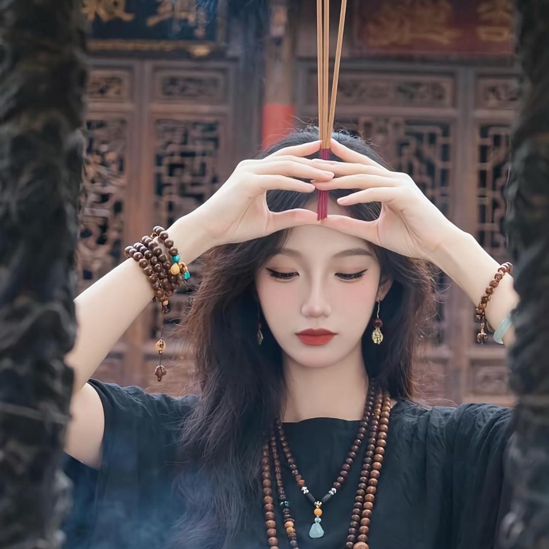 她说是晒黑的