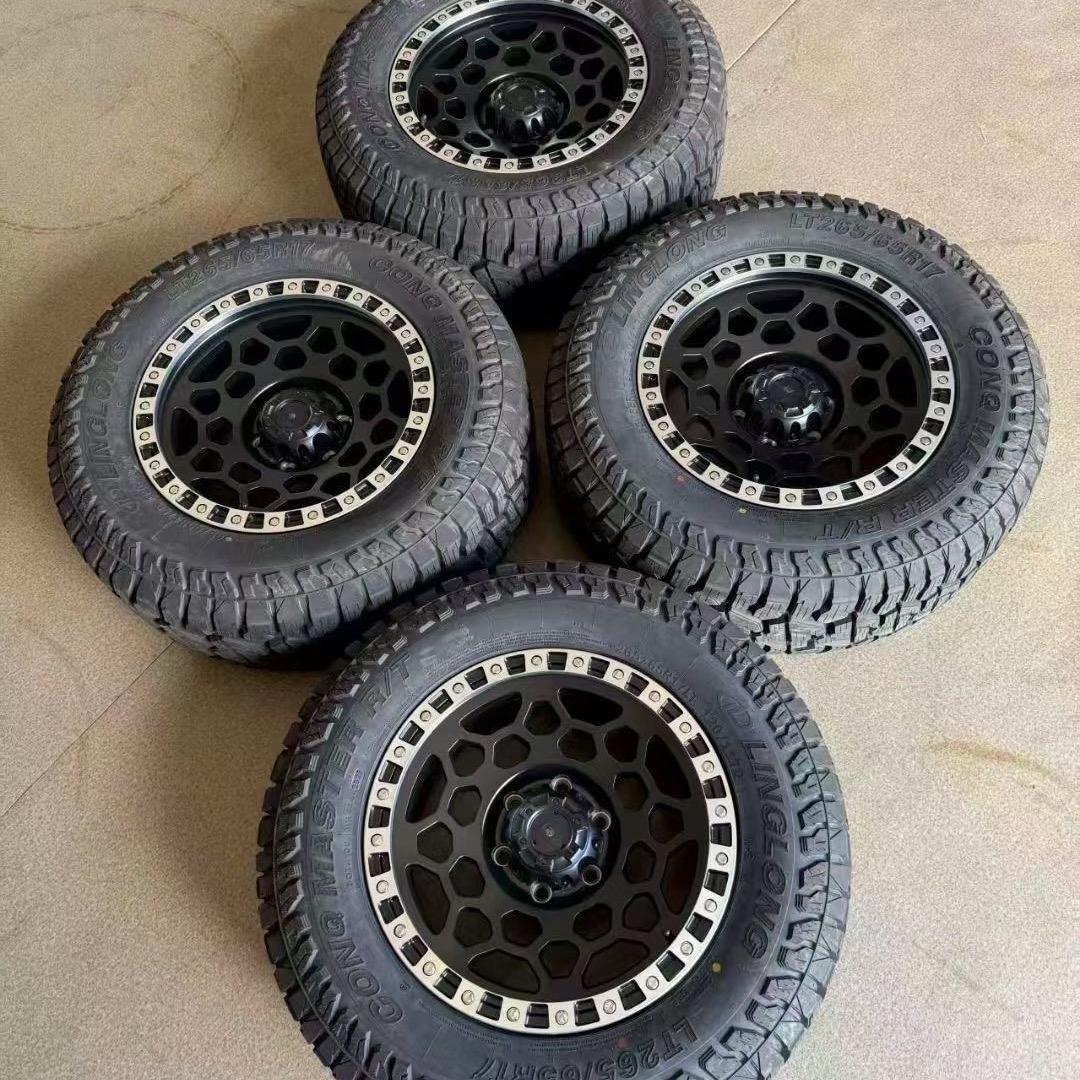 硬派越野改装轮毂轮胎
