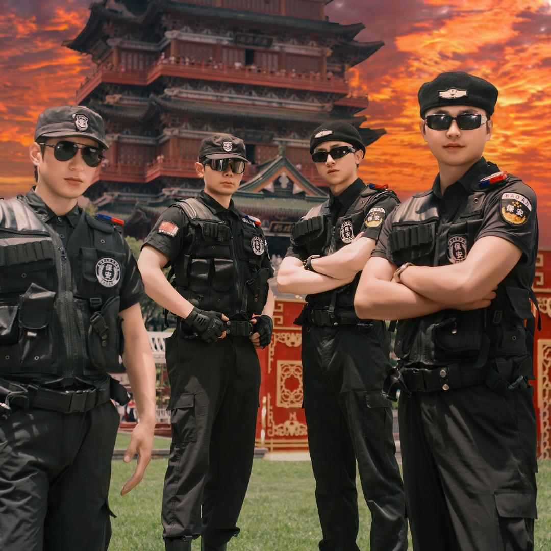 滕王阁保安天团