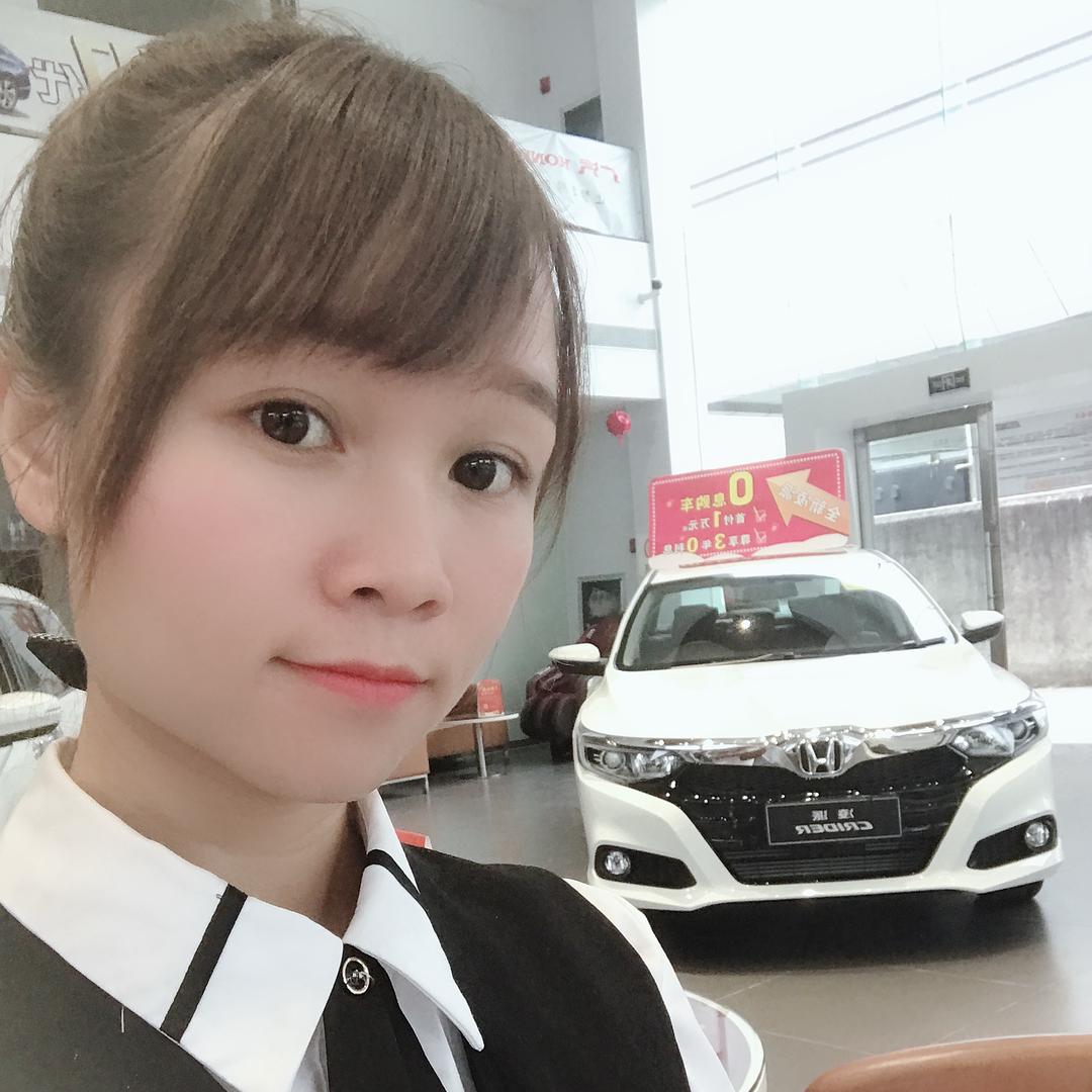在北海卖广汽本田的销售-海玲