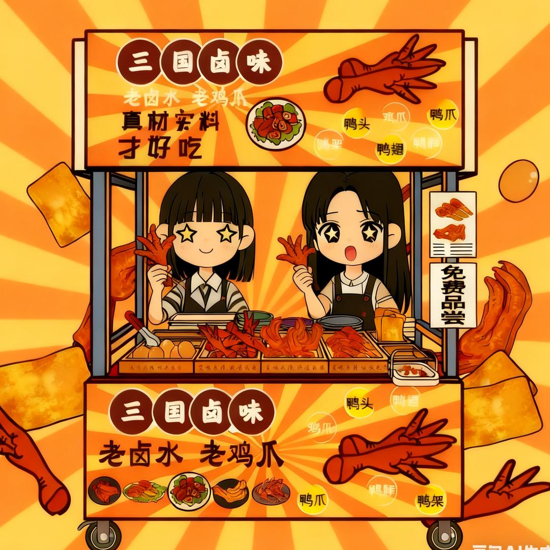 三国卤味（南宁仙葫富兴夜市）