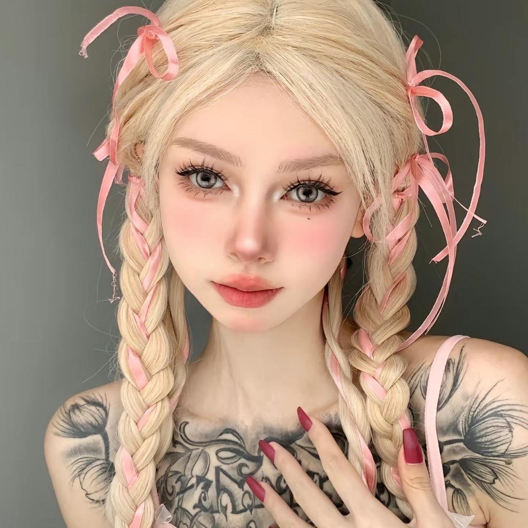 粥里没有米.