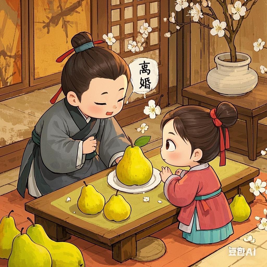 孔融让离