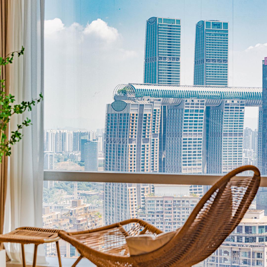 宿一宿辰景高空江景酒店（解放碑洪崖洞店）