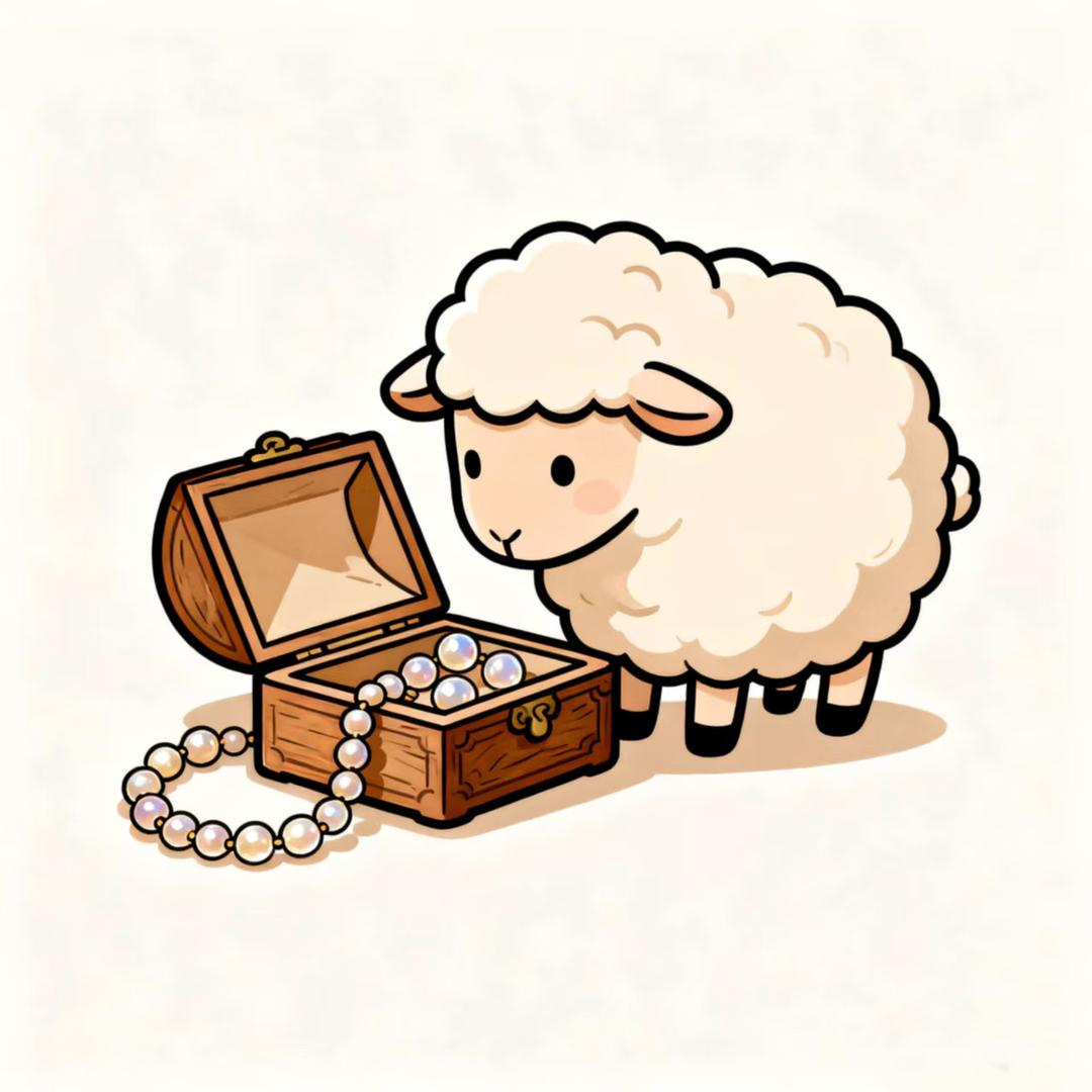 小羊的米珠匣子