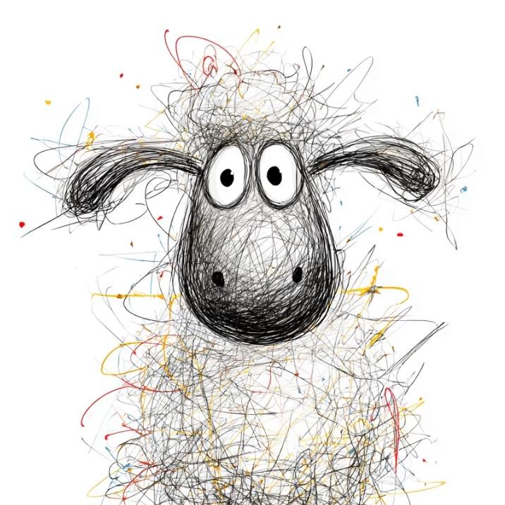 小绵羊不会唱歌