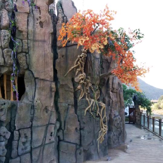 铭匠景观假山假树