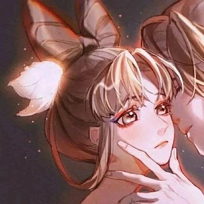 她在那里