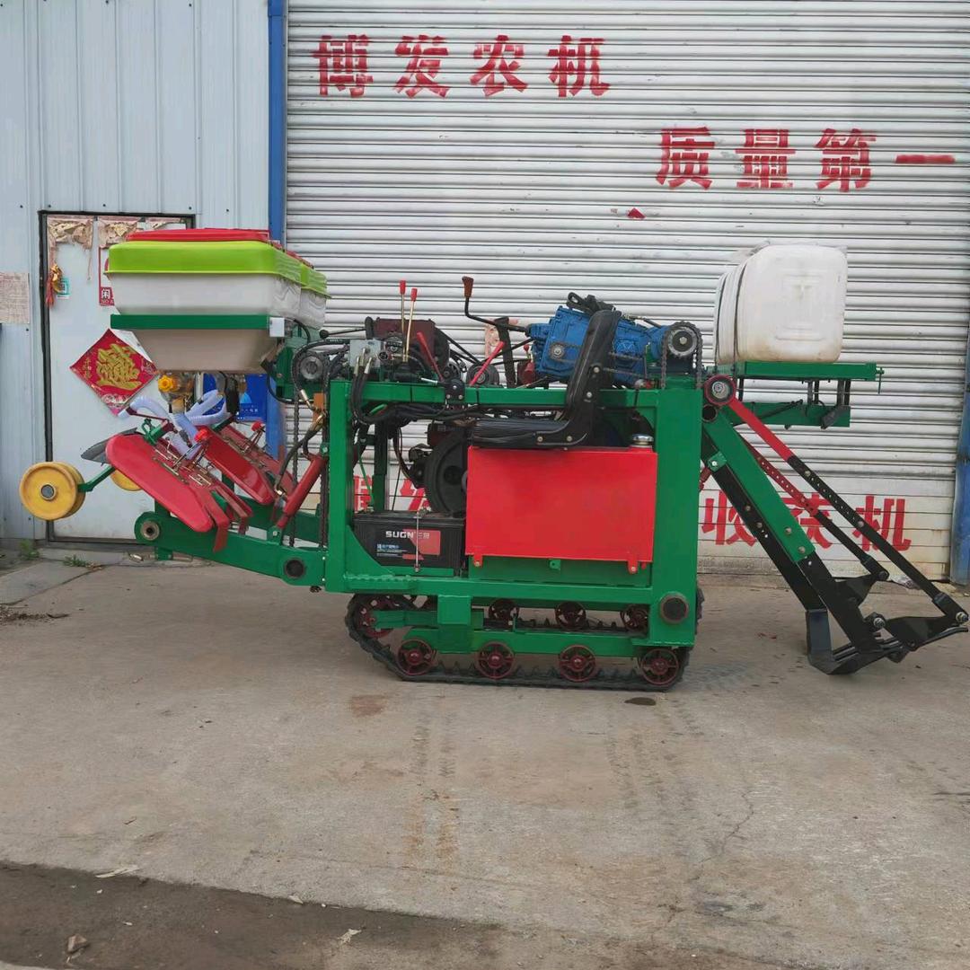 博发牌大葱全智能双行培土机大葱收获机