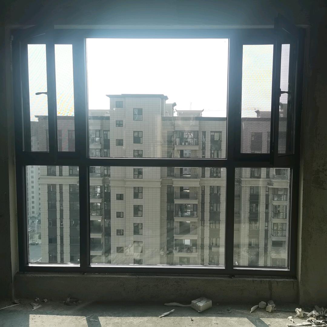 108钢纱一体断桥安装门窗封阳台