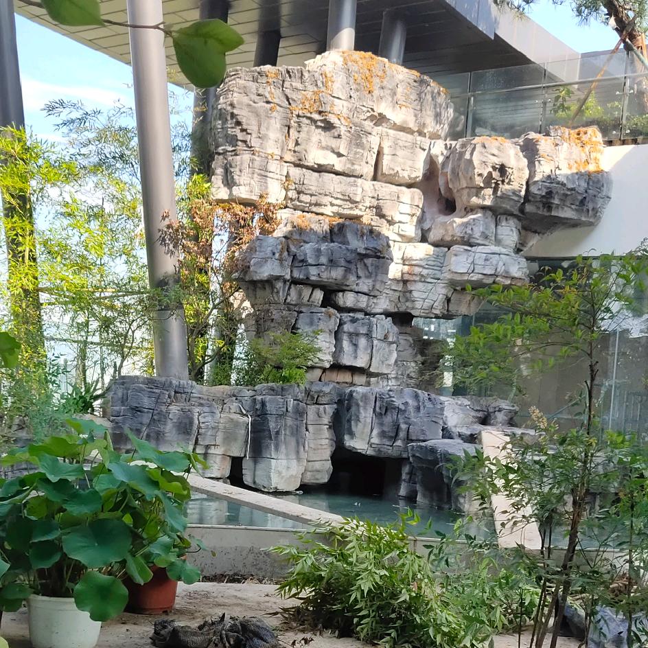 人造溶洞假山景观  小余