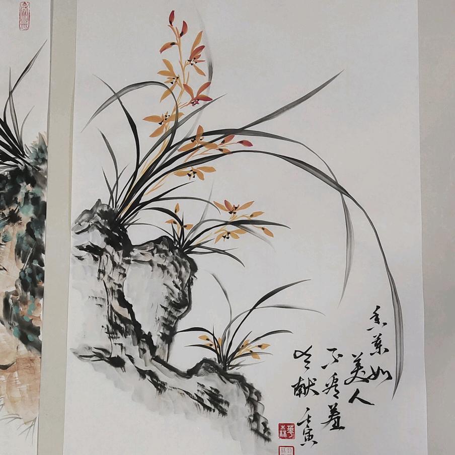 阳信月芯书画社