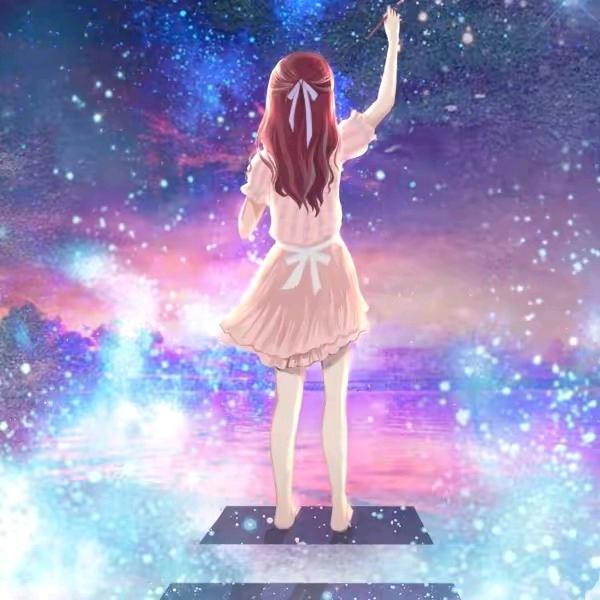 淡然一笑💞