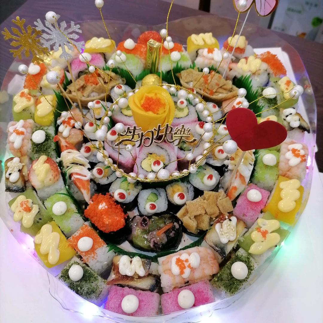 缘黛寿司生日蛋糕（太和大润发五楼）