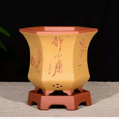 林家紫砂花盆（林蘭）