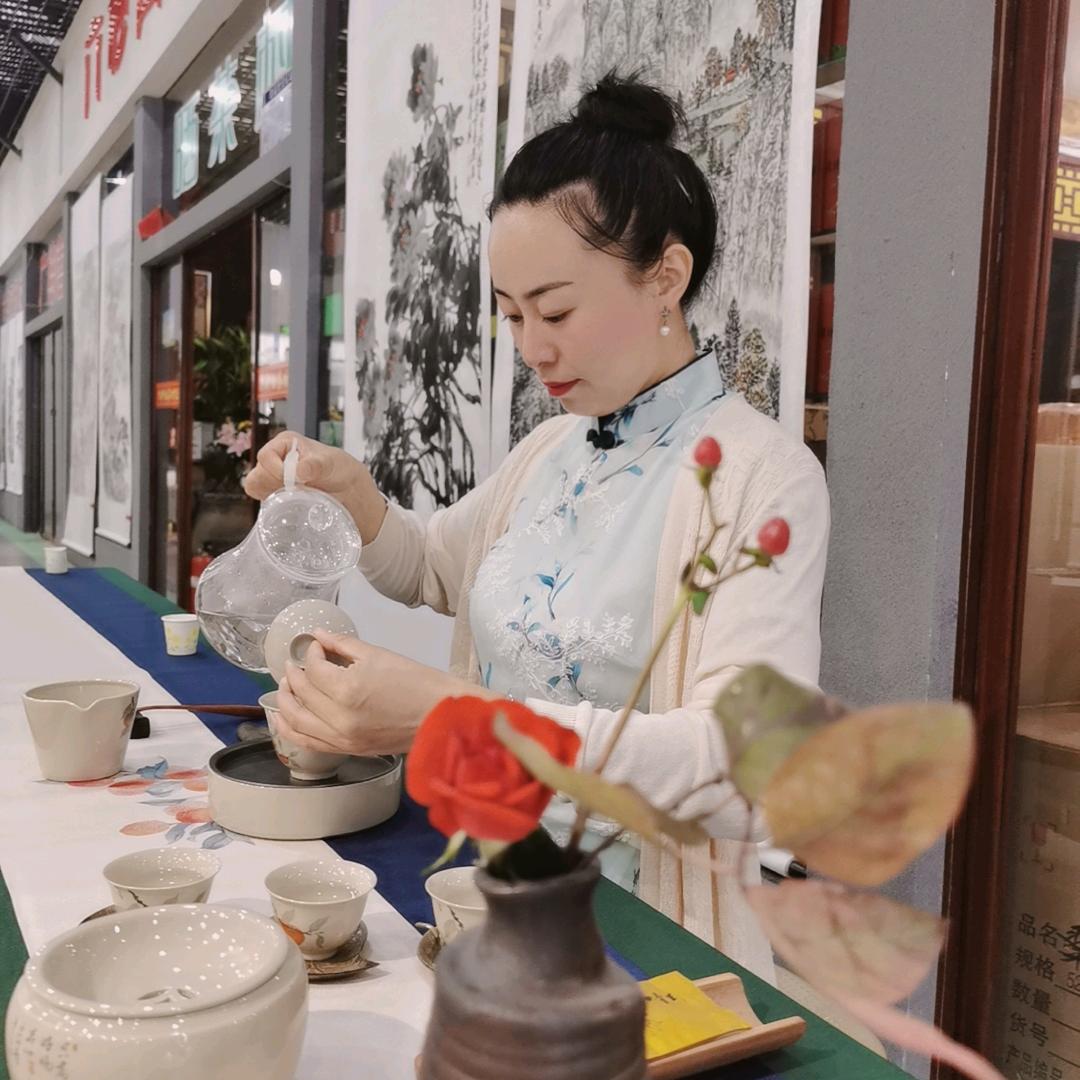 旭升源花艺茶艺培训小雅