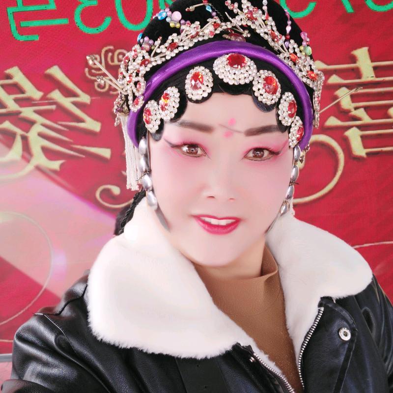 清音演员刘娇娇，