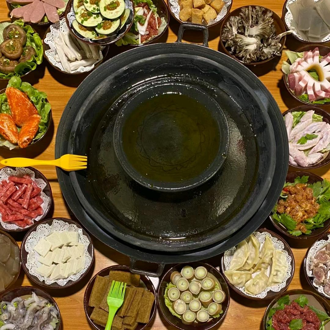 烙喝喝     砂锅烙烤