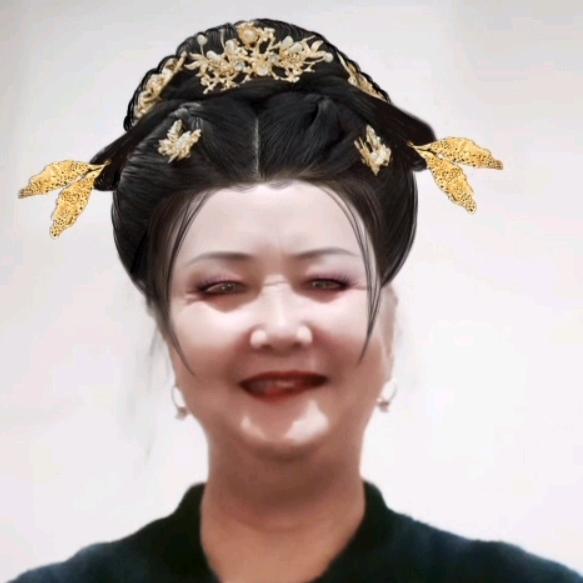 快乐的老太太