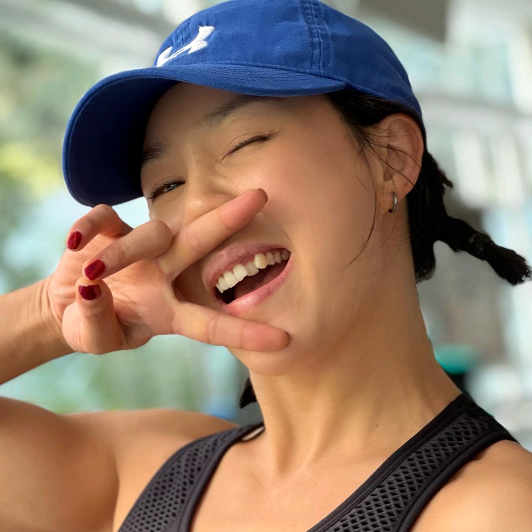 虎牙姐姐爱健身@抖音