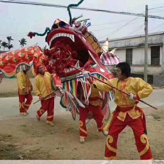 万宁宾王村舞龙队