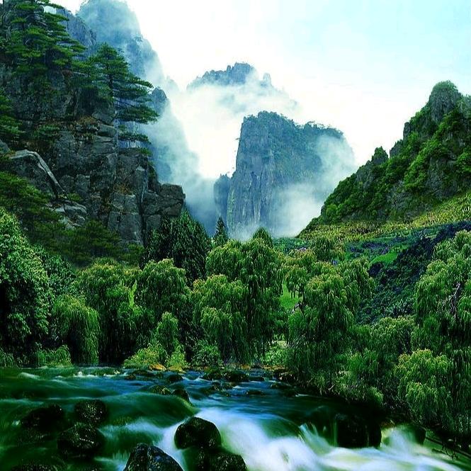 山青水净