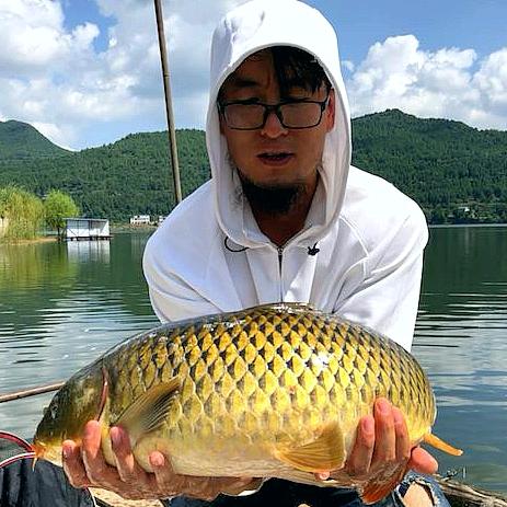 胡子波波钓鱼