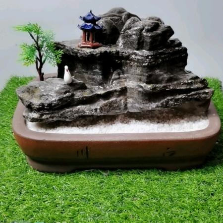 太行奇石微景观小摆件