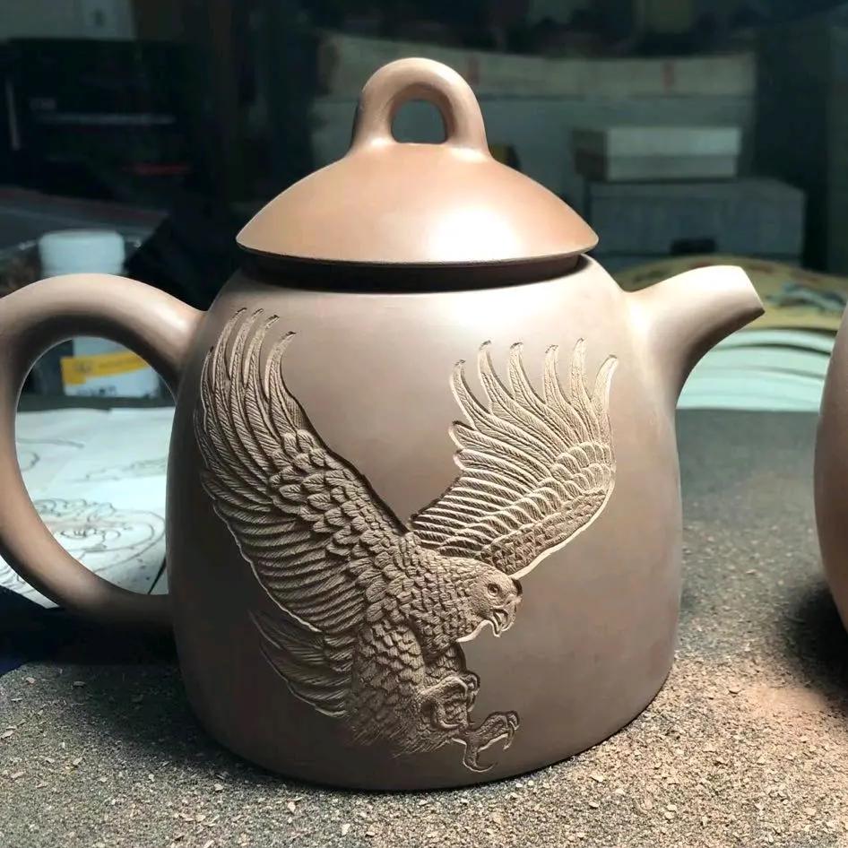 《龙泉鼎洲青瓷电脑雕刻》