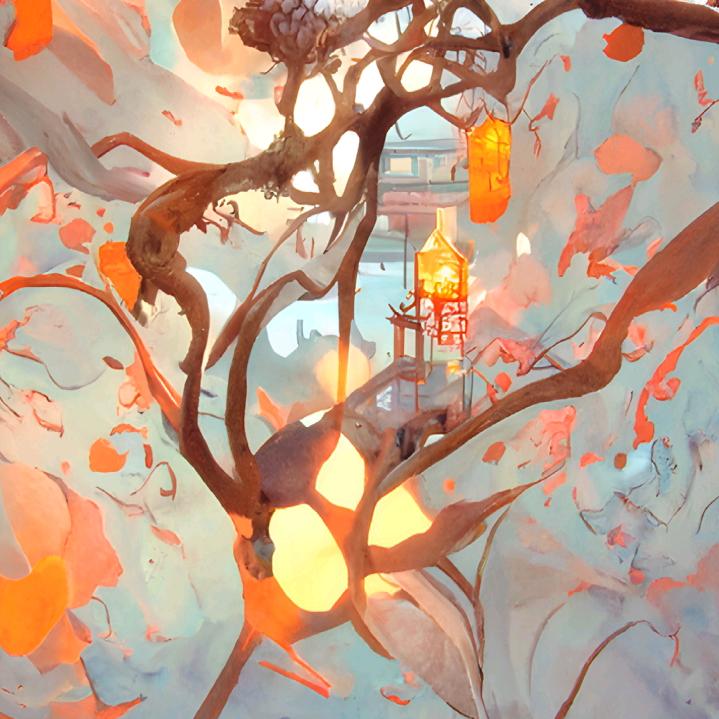 一个飘荡的小游客