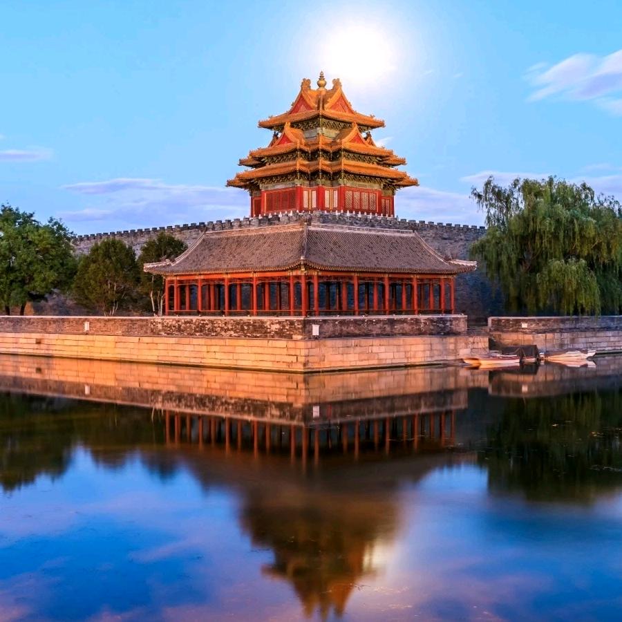 蔚蓝的天空