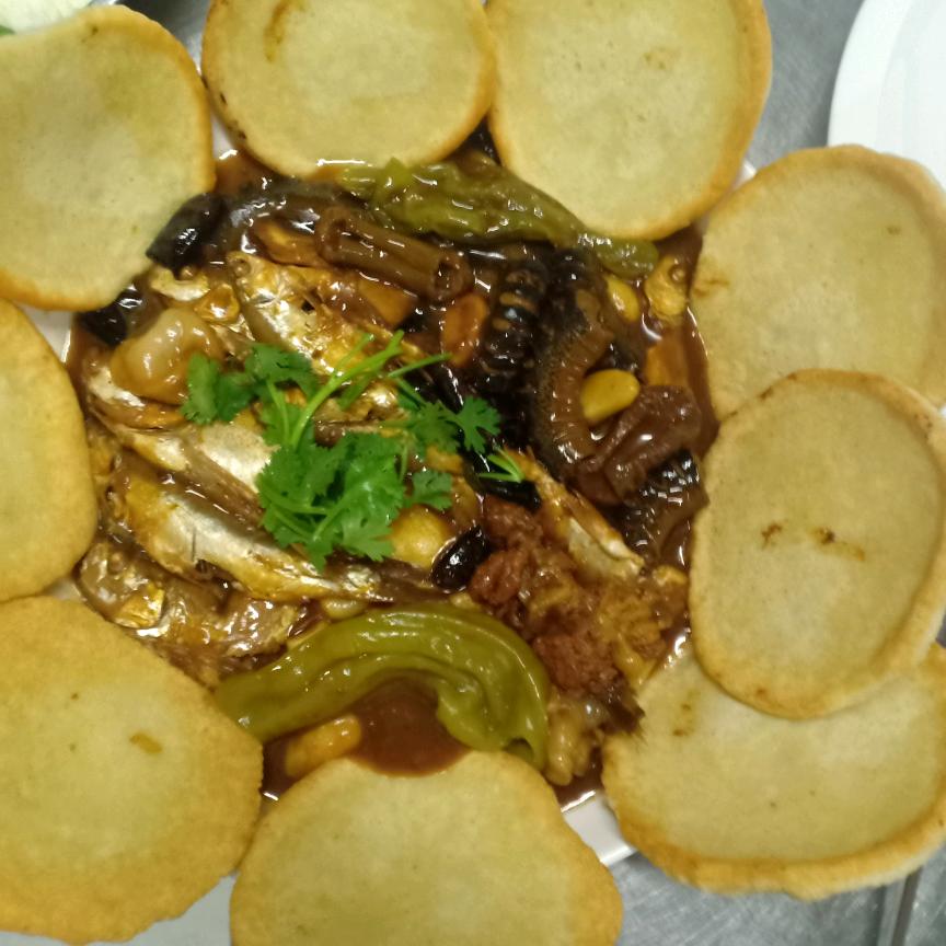 杂鱼饼