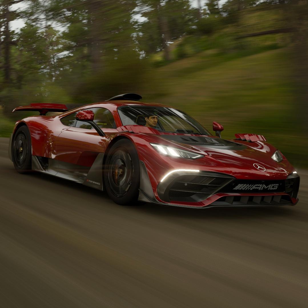 一只悲伤的AMG ONE