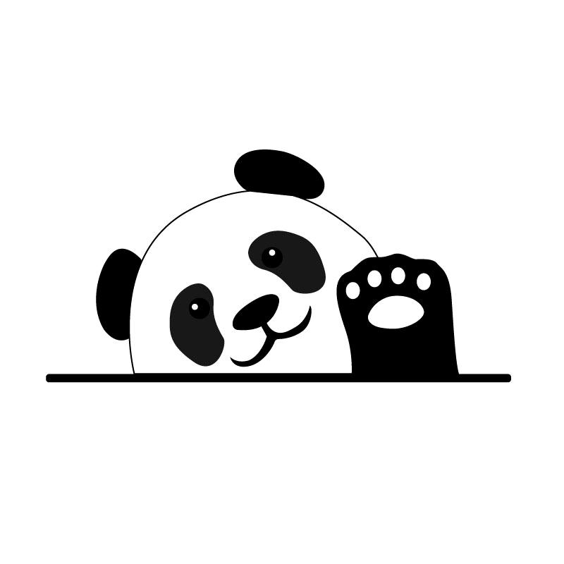 栩如生熊猫工厂