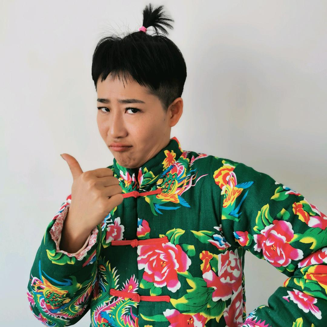 大棉袄帅姐（在五台山）