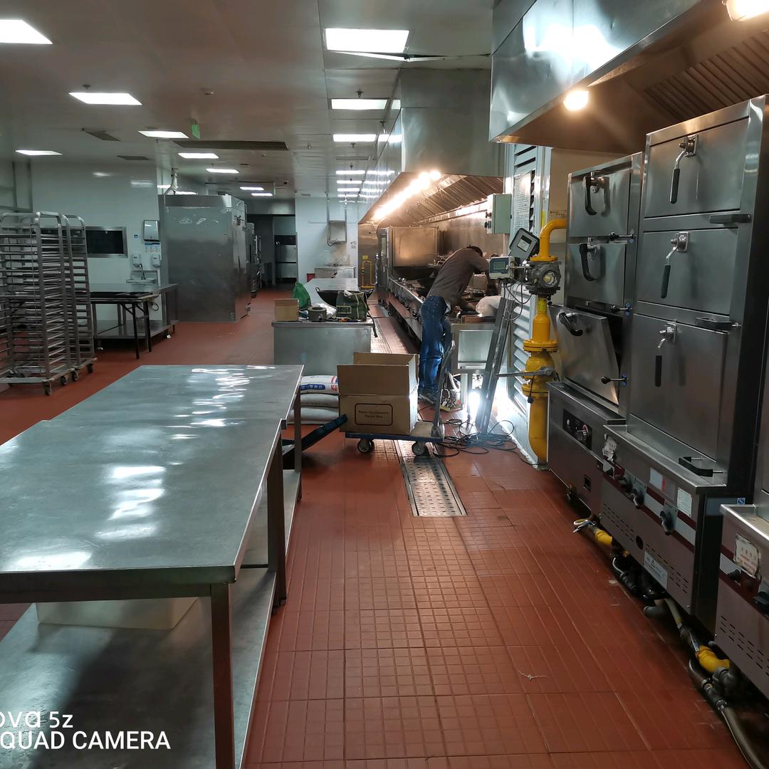 荆州酒店厨房排烟、风机、油烟净化工程